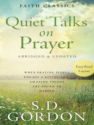 cover image of Quiet Talks on Prayer